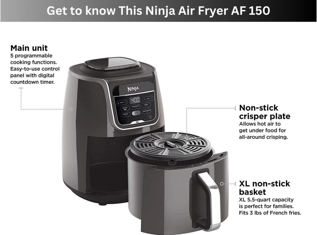 ninja af150amz air fryer xl