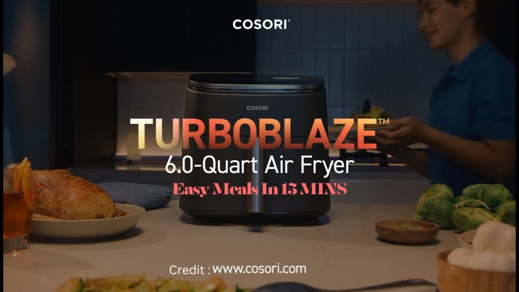 cosoir 6 Quart air fryer