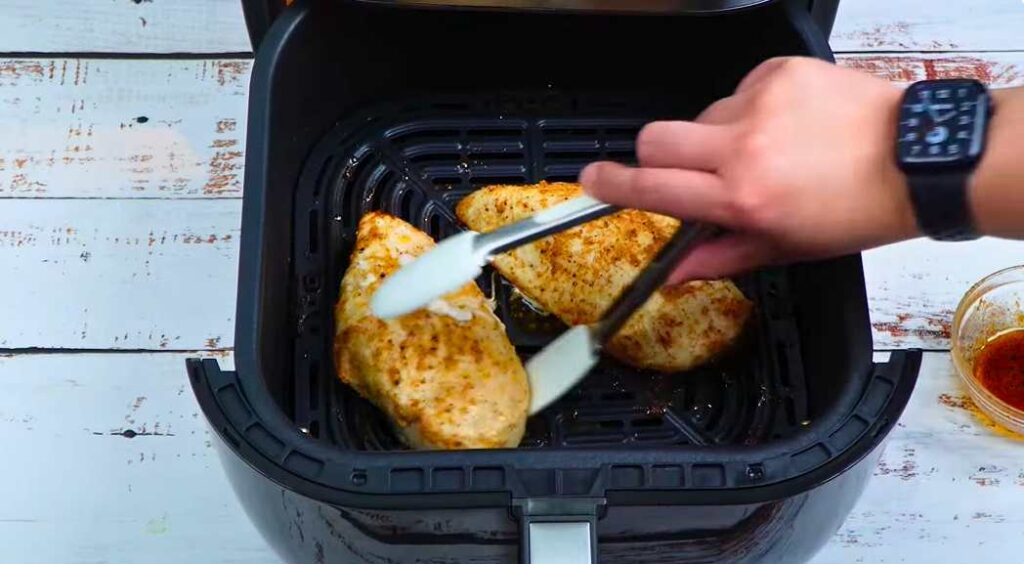 Frozen Chicken Breasts in Air Fryer