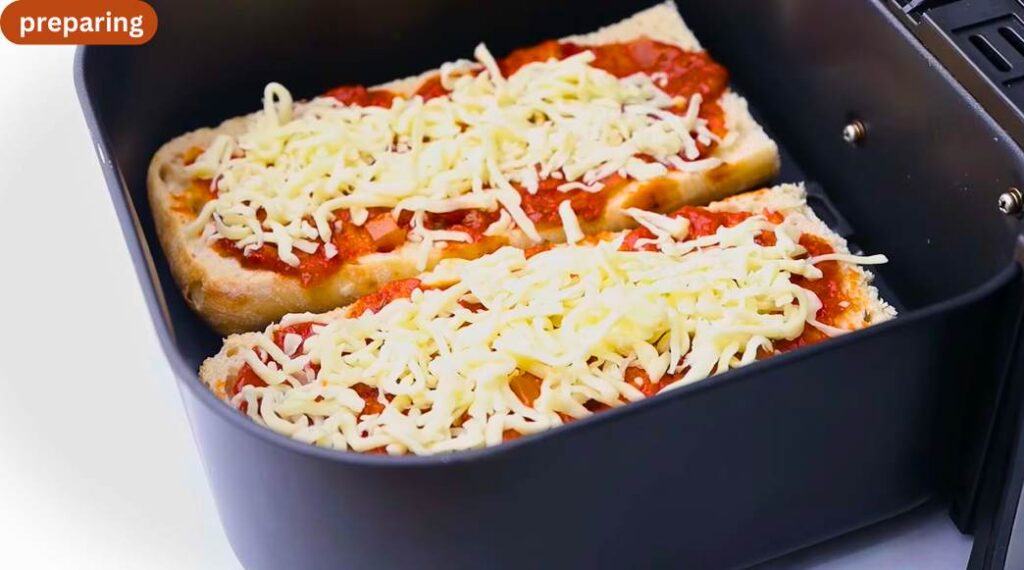 red baron french bread pizza air fryer