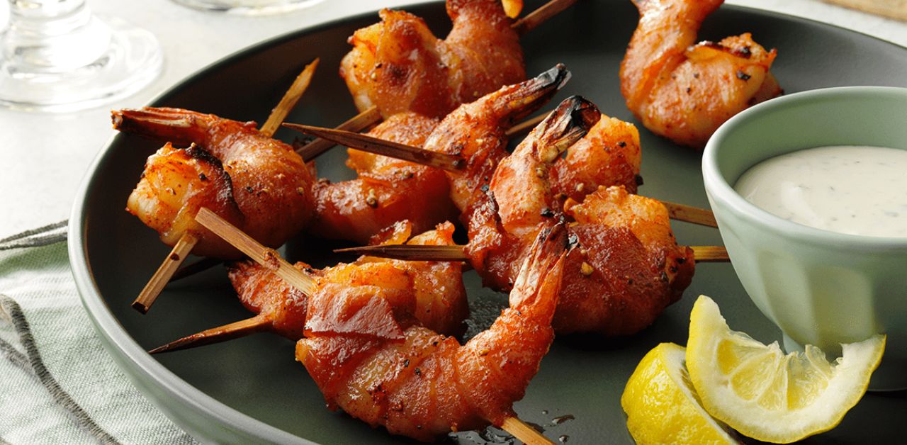 Bacon Wrapped Shrimp