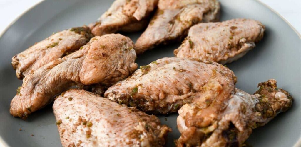 Making Jerk Chicken Wings