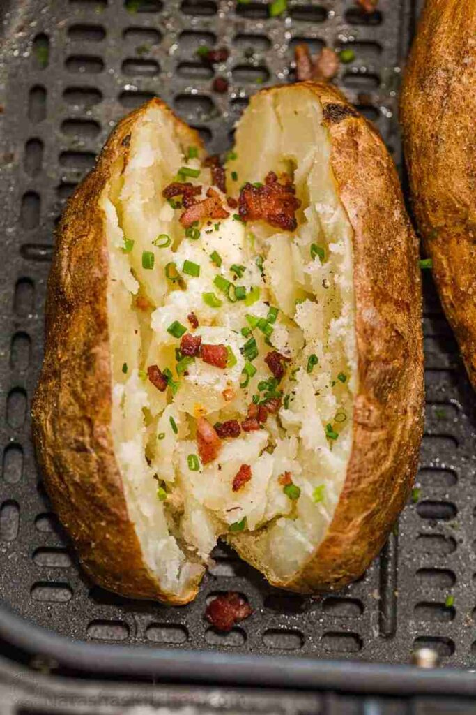 Air Fryer Twice Baked Potato