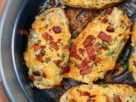 Air Fryer Twice Baked Potato